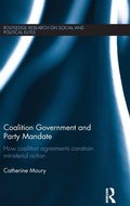 Cover: Coalition Government and Party Mandate - Routledge