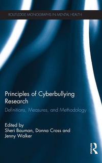 Enlarge image Cover: Principles of Cyberbullying Research - Routledge