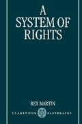Cover: A System of Rights - Oxford University Press