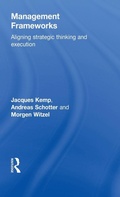 Cover: Management Frameworks - Routledge