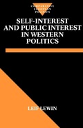 Cover: Self-Interest and Public Interest in Western Politics - Oxford University Press