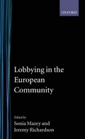 Cover: Lobbying in the European Community - Oxford University Press