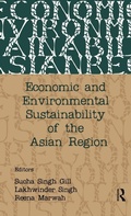 Cover: Economic and Environmental Sustainability of the Asian Region - Routledge India