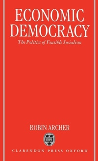 Enlarge image Cover: Economic Democracy - Clarendon Press