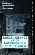 Cover: Social Change and the Experience of Unemployment - Oxford University Press