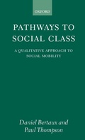 Cover: Pathways to Social Class - Oxford University Press