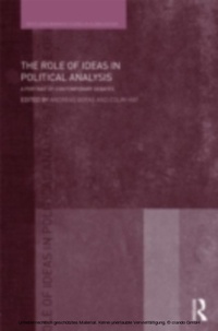 Enlarge image Cover: The Role of Ideas in Political Analysis - Routledge