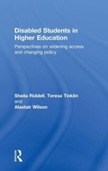 Cover: Disabled Students in Higher Education - Routledge