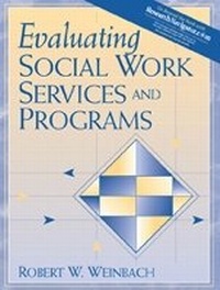 Enlarge image Cover: Evaluating Social Work Services and Programs - Pearson