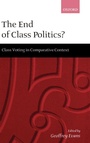 Cover: The End of Class Politics? - Oxford University Press