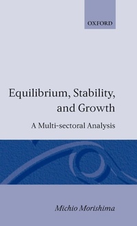 Enlarge image Cover: Equilibrium, Stability and Growth - Oxford University Press