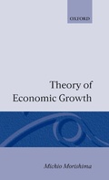 Cover: Theory of Economic Growth - Oxford University Press