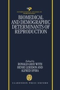 Cover: Biomedical and Demographic Determinants of Reproduction - Clarendon Press