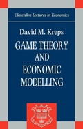 Cover: Game Theory and Economic Modelling - Oxford University Press