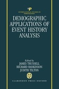 Cover: Demographic Applications of Event History Analysis - Clarendon Press
