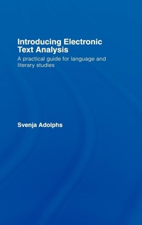 Enlarge image Cover: Introducing Electronic Text Analysis - Routledge