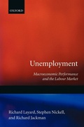 Cover: Unemployment - Oxford University Press