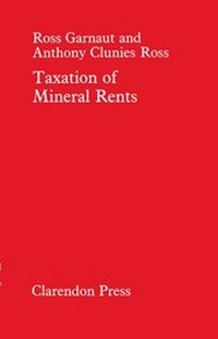 Enlarge image Cover: Taxation of Mineral Rents - Oxford University Press