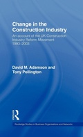 Cover: Change in the Construction Industry - Routledge