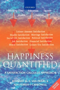 Enlarge image Cover: Happiness Quantified - Oxford University Press