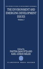 Cover: The Environment and Emerging Development Issues: Volume 2 - Clarendon Press