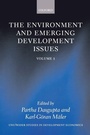 Cover: The Environment and Emerging Development Issues: Volume 1 - Oxford University Press
