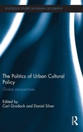 Cover: The Politics of Urban Cultural Policy - Routledge