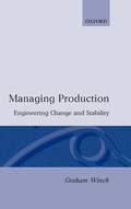 Cover: Managing Production - Oxford University Press