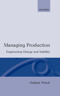 Enlarge image Cover: Managing Production - Oxford University Press