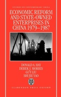 Cover: Economic Reform and State-Owned Enterprises in China 1979-87 - Clarendon Press
