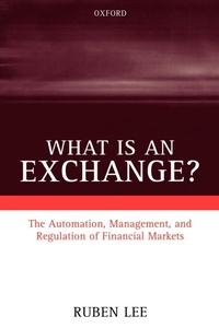 Abbildung von: What is an Exchange? - Oxford University Press