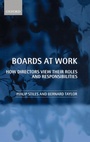Cover: Boards at Work - Oxford University Press