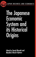 Cover: The Japanese Economic System and its Historical Origins - Clarendon Press