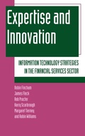 Cover: Expertise and Innovation - Oxford University Press