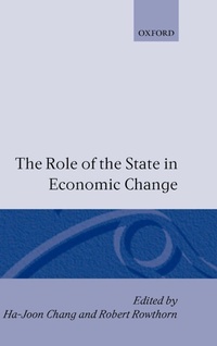 Enlarge image Cover: The Role of the State in Economic Change - Clarendon Press