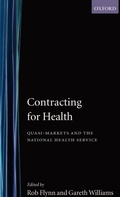 Cover: Contracting for Health - Oxford University Press
