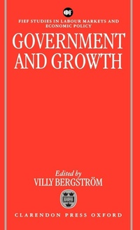 Enlarge image Cover: Government and Growth - Clarendon Press