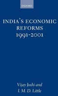 Cover: India's Economic Reforms, 1991-2001 - Oxford University Press