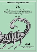 Cover: Verification under the Chemical Weapons Convention - Oxford University Press