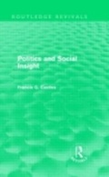 Cover: Politics and Social Insight (Routledge Revivals) - Routledge