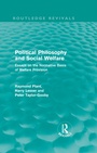 Cover: Political Philosophy and Social Welfare (Routledge Revivals) - Routledge