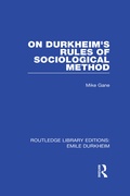 Cover: On Durkheim's Rules of Sociological Method - Routledge