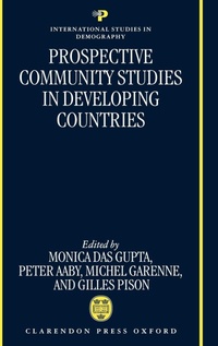 Enlarge image Cover: Prospective Community Studies in Developing Countries - Oxford University Press