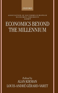 Enlarge image Cover: Economics Beyond the Millennium - Oxford University Press
