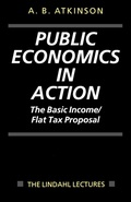 Cover: Public Economics in Action - Oxford University Press