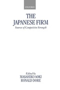 Cover: The Japanese Firm - Oxford University Press