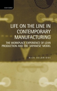 Enlarge image Cover: Life on the Line in Contemporary Manufacturing - Oxford University Press