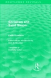 Enlarge image Cover: Socialism and Saint-Simon (Routledge Revivals) - Routledge