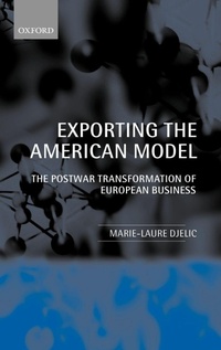 Enlarge image Cover: Exporting the American Model - Oxford University Press