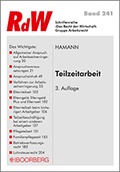 Cover: Teilzeitarbeit - Boorberg